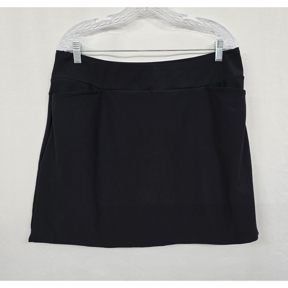 Tail Athletic Skort Women's 14 Black Mini Stretch Pockets Golf Tennis